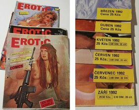 časopisy, erotika, 90´ léta - mix