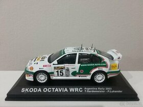 model ŠKODA OCTAVIA WRC IXO/altaya 1 : 43