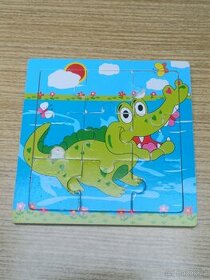 Puzzle krokodýl