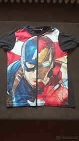 Tričko Marvel Captain America vel. 140/146