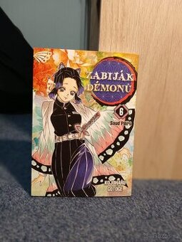 Manga "Demon Slayer" 6 díl, (v perfektním stavu) - v Češti