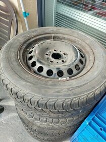 Sada disků r15 5x112 a pneu 195/65 r15 bridgestone