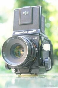 Servisovaný středoformát Mamiya RB67 Pro S, Sekor C 127mm
