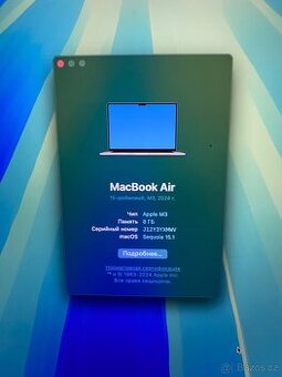 MacBook Air M3 15.1 inch