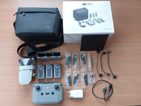 Téměř Nový dron DJI Mini 2 Fly Combo-plná verze-3 baterie