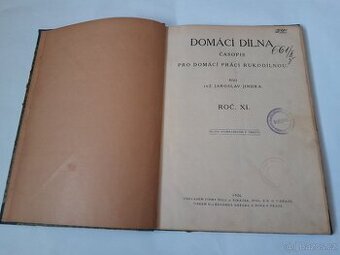 DOMÁCI DÍLNA r.1926 časopis pro domáci práci rukodílnou