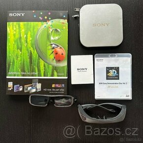 Promo věci Sony + blu-ray 3D brýle - 1