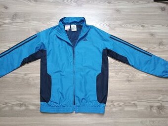 PĚKNÁ SPORTOVNÍ BUNDA zn. ADIDAS, vel. 164