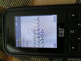 Odolný mobil Cat B40 - 1