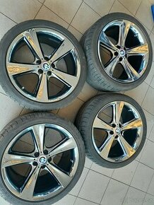Originál kola 21" BMW X5 F15, pneu Dunlop RFT