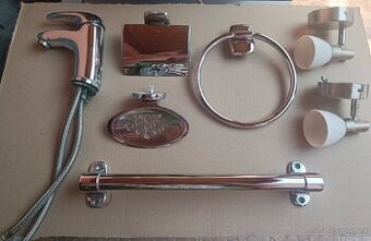 Nerez koupelnový set