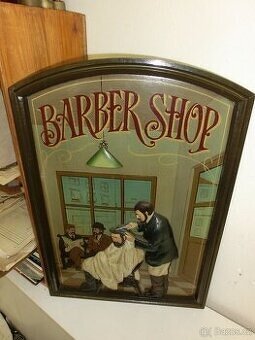 Barber schop-reklamní tabule