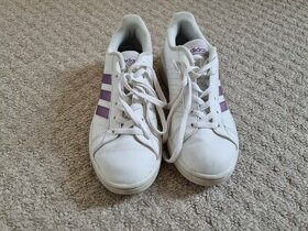 Boty Adidas 37 1/3 tenisky - růžový pruh