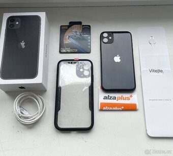 Prodám💥ZÁRUKA 24m💥 ZACHOVALÝ 🍏 Apple Iphone 11 64GB Black