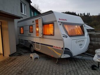 Karavan Dethleffs Camper 510, Mover a nafukovací stan