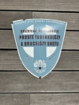 Prodám smaltovanou ceduli - 1