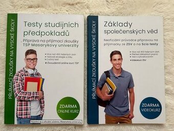 To nove knihy Scio na přijímačky na VŠ