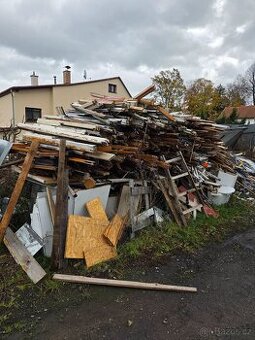 Dřevo za odvoz