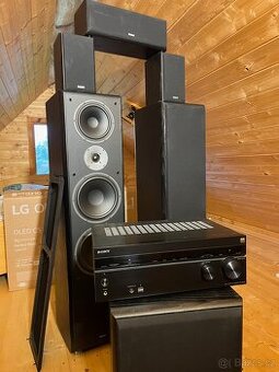 repro Magnat+zesilovač Sony