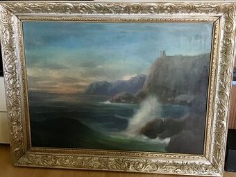 Starožitný obraz od Charlese Mayera