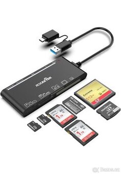 Paměťové karty, USB disky a čtečka karet – vše nové