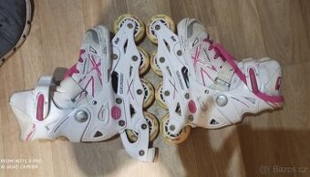 Kolečkové brusle Tempish 33-36 a chrániče