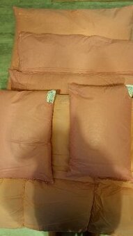 Prošívané deky+polštáře plněny 100% husím peřím