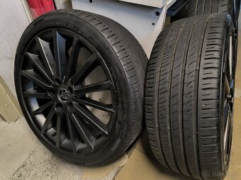 ALU kola Škoda Octavia III 5x112 r18, Originál, pneu 7mm
