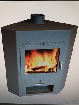 Krbová kamna rohová