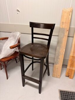 Barová židle černá