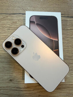 2ks Iphone 16 Pro 256gb, barva pouštní Titan - 1