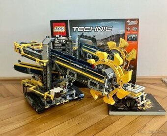 Rozlozené lego Technic 42055 Rýpadlo s kolesovým bagrom