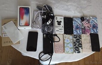 Iphone X, 64Gb s příslušenstvím