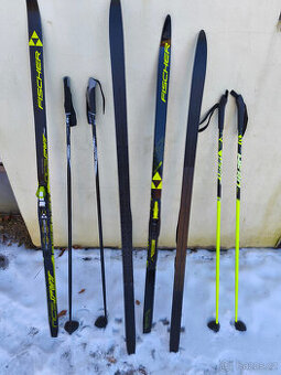 junior běžky 150 + 160 cm Fischer