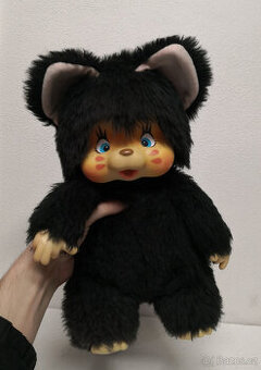 Retro mončiči XXL Nyamy Felina čierna 35cm