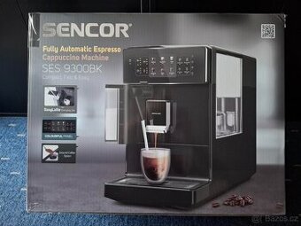 Plně automatický kávovar SENCOR SES 9300BK (zánovní)