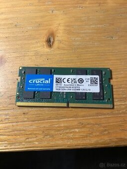 Paměť 16gb ddr4-2666mhz sodimm plně funkční