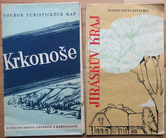 Krkonoše a Jiráskův kraj - mapy