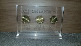 Pamětní mince 20kč 2019 Rašín, Engliš a Pospíšil