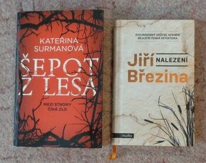 2x kniha, detektívní žánr Jiří Březina, Kateřina Surmanová N