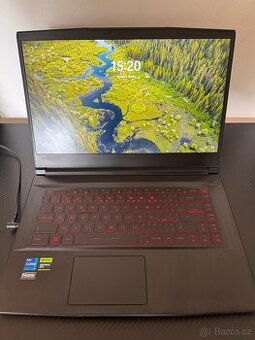 Notebook MSI Thin GF63 12VF-656CZ Intel i7-12650H a RTX4060