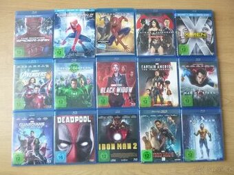 15x KOMIKSOVY BLU-RAY FILM