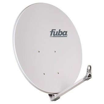 Satelitní anténa FUBA DAA 110cm AL světle šedá + multifocus