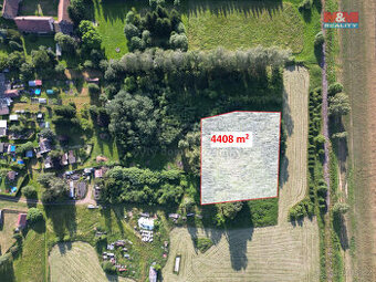 Prodej pozemku k bydlení, 4408 m², Otovice