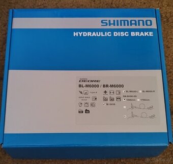 Brzdová páka SHIMANO DEORE BL-M6000-L