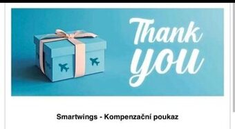 Smartwings voucher / kompenzační poukaz