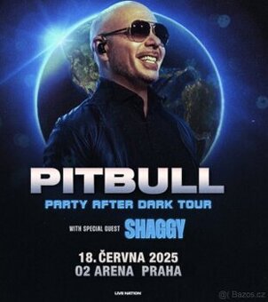 Pitbull - 3 lístky - 1