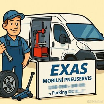 Prodám mobilní pneuservis v OC v Praze – na klíč