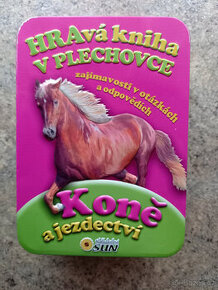 KONĚ - Hravá kniha v plechovce - 1