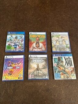 Hry na PS4/PS5 Nerozbalené